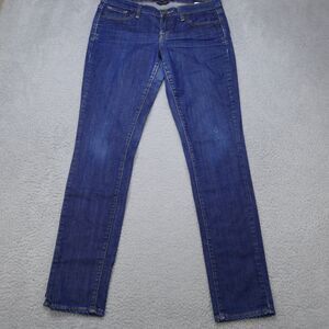 Lucky Brand Zoe Skinny Jeans Women’s Size 6/28 Medium Wash Low Rise Stretch Blue